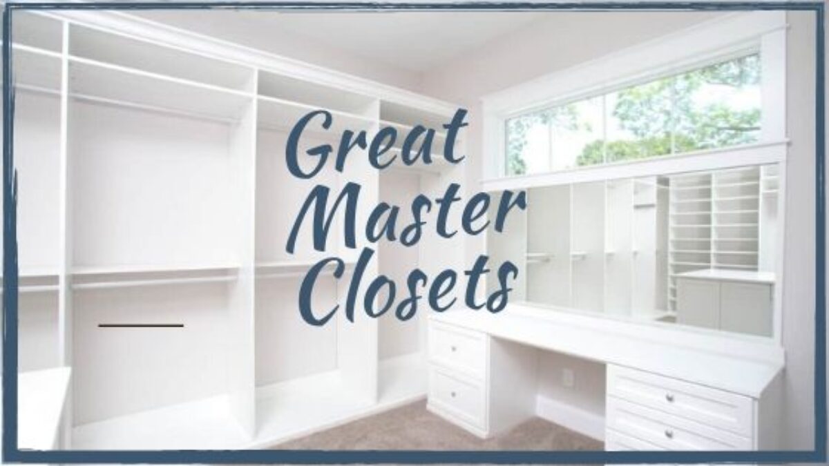 Master Bedroom Closet Organization Tips